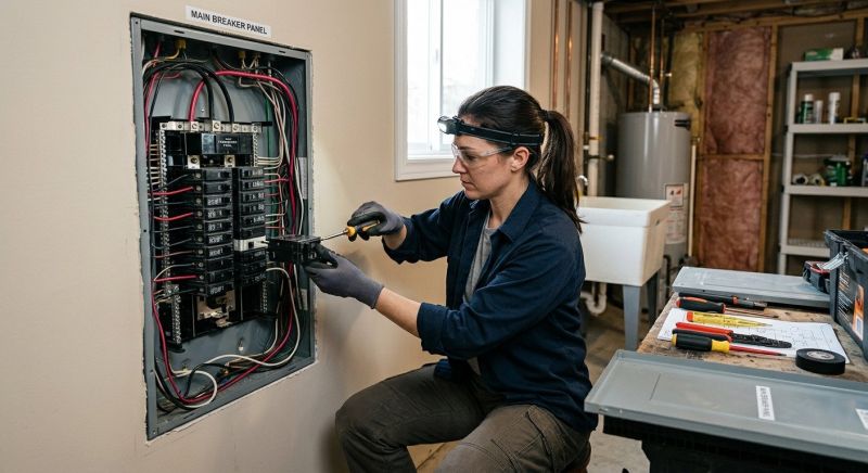 Main Breaker Panel Repair in Prescott Valley, AZ