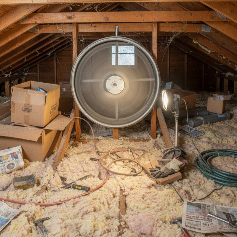 Attic Exhaust Fan Repair in Alpharetta, GA