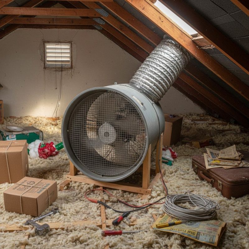 Attic Fan Repair in Alpharetta, GA