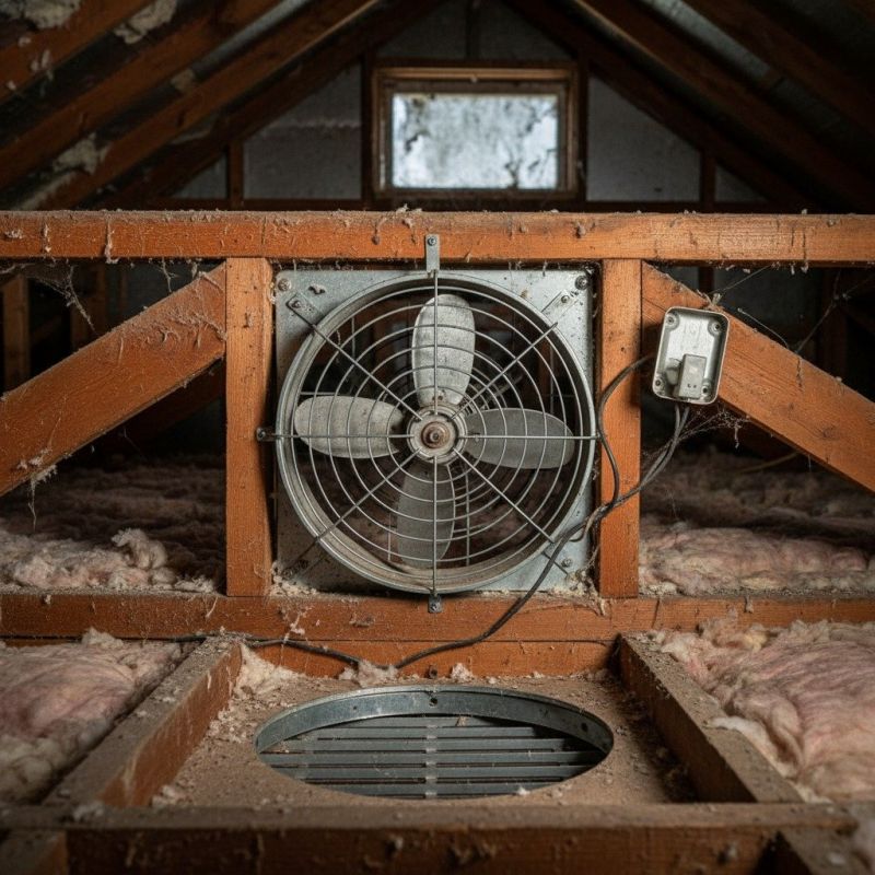 Attic Fan Replacement in Alpharetta, GA