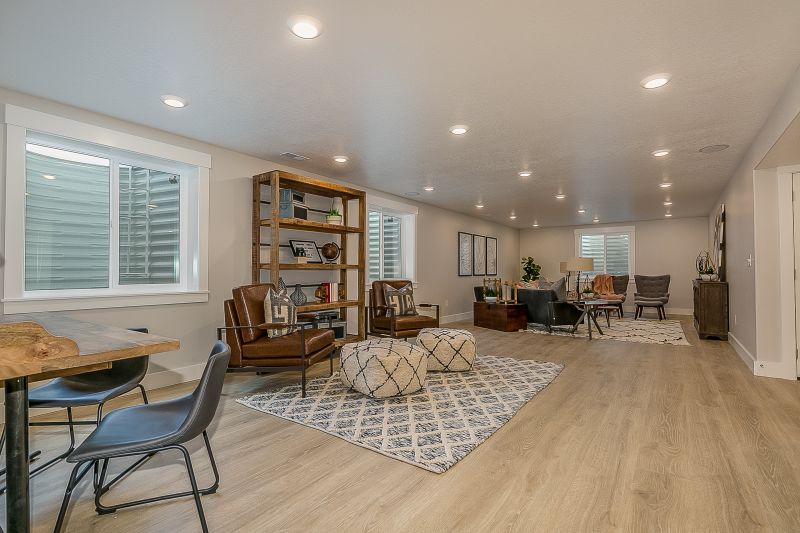 Basement Lighting Installation in Alpharetta, GA