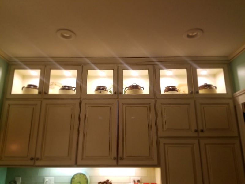 Cabinet Lighting Installation in Alpharetta, GA