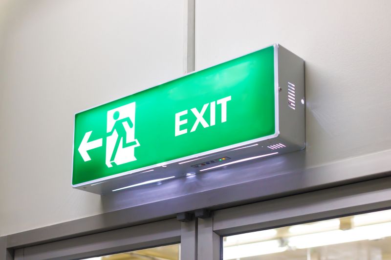 Fire Exit Sign Installation in Denver, CO