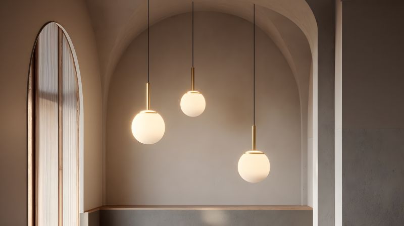 Hanging Light Installation in Alpharetta, GA