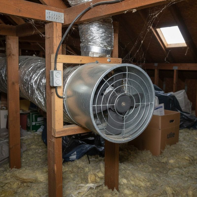 Roof Fan Installation in Alpharetta, GA