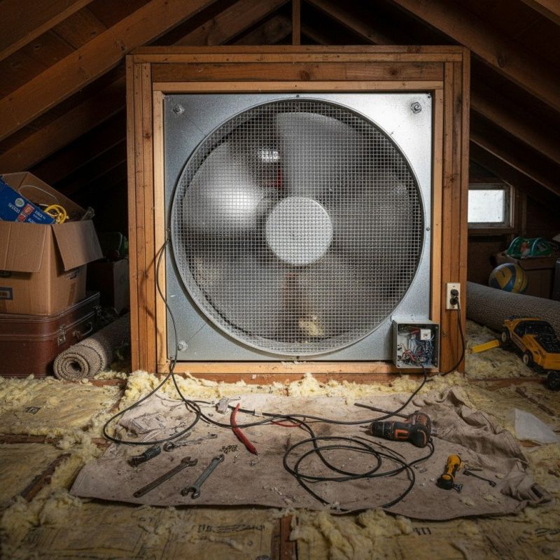 Roof Fan Repair in Alpharetta, GA